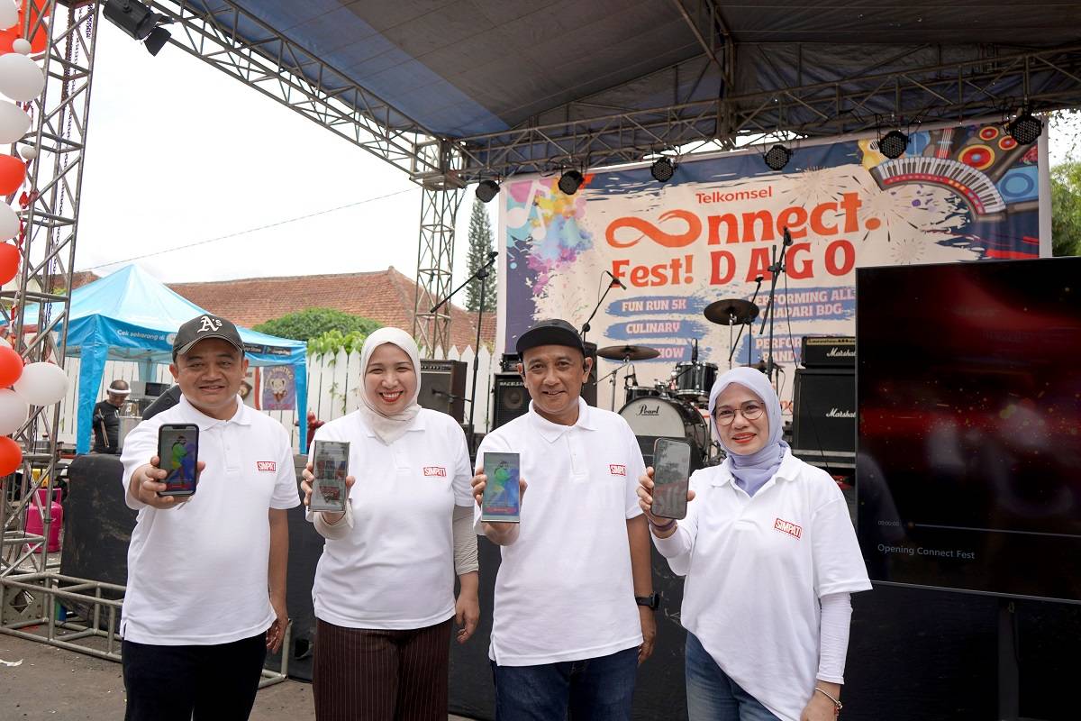 Connect Fest Dago 2025 Jadi Kado Akhir Tahun Telkomsel untuk Pelanggan Setia