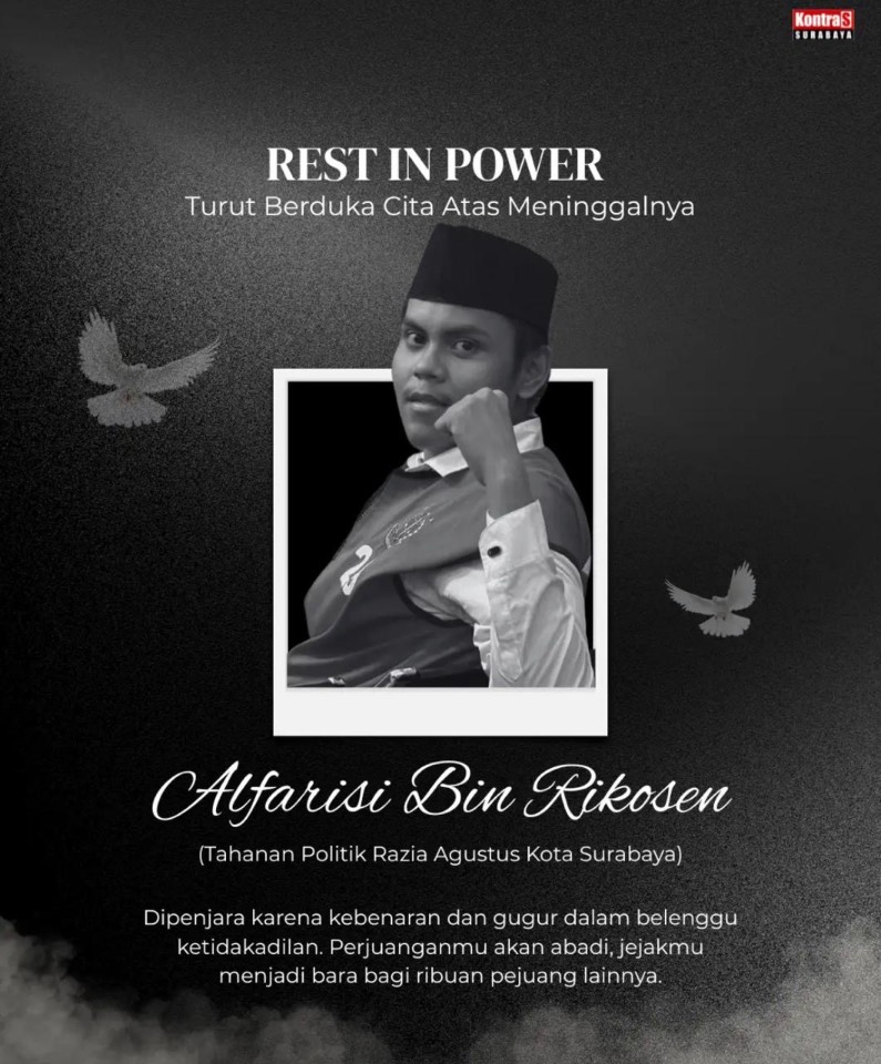 Tahanan Demo Agustus Alfarisi Meninggal di Rutan, Diduga Ada Unsur Kelalaian