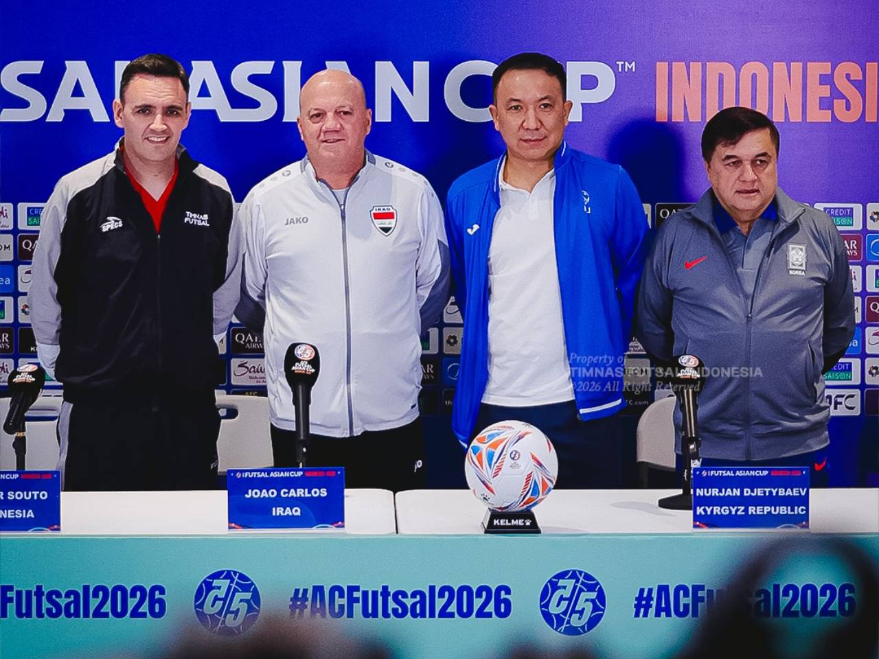 Jadwal Piala Asia Futsal 2026 Hari Ini: Timnas Indonesia vs Korea Selatan