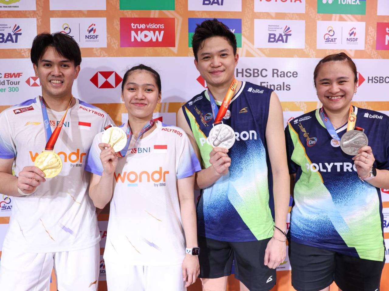 Raih 4 Gelar, Indonesia Juara Umum Thailand Masters 2026