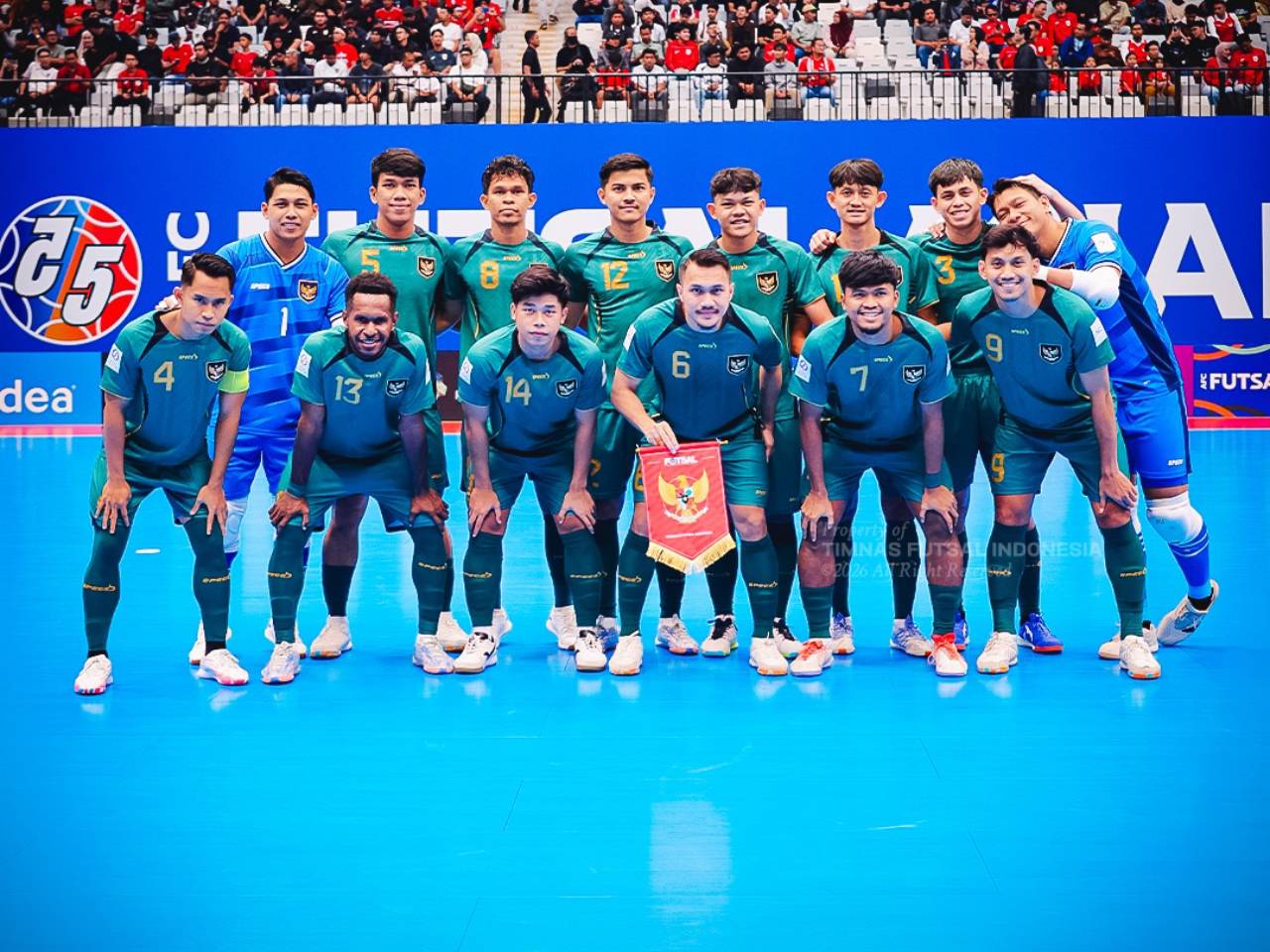 Tembus Semifinal Piala Asia Futsal 2026, Indonesia Cetak Rekor