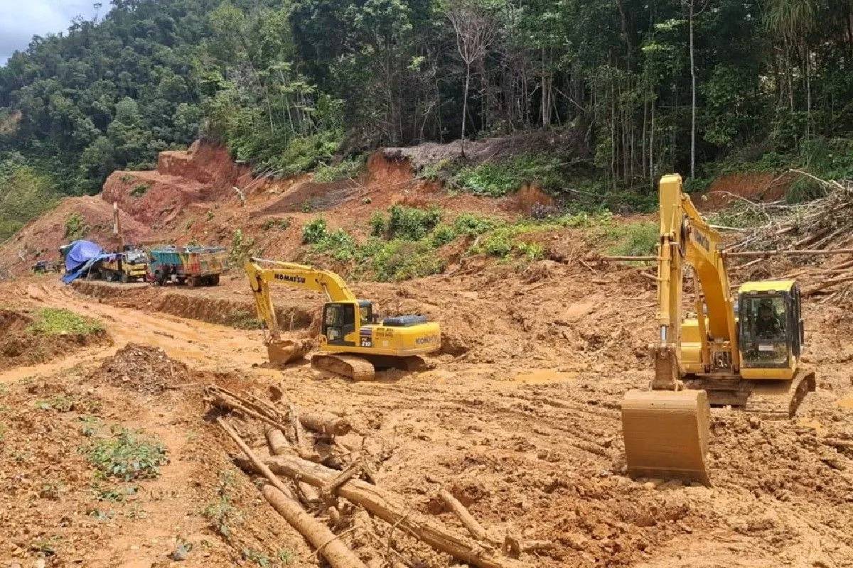 Longsor Trans Papua, 103 Kendaraan Terjebak di Ruas Jayapura–Wamena