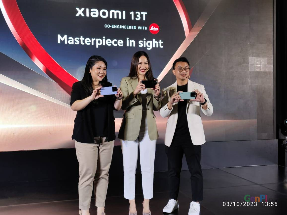 Xiaomi memanjakan penggemar fotografi di Indonesia dengan menghadirkan Xiaomi 13T berteknologi kamera Leica. (Foto: Cosmas Bayu/GenPI.co)