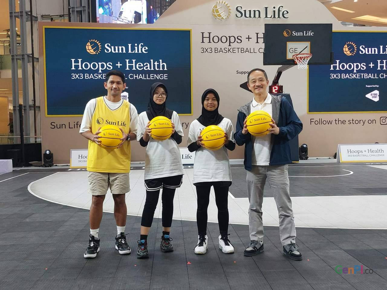 Sun Life Ajak Generasi Muda Hidup Aktif Lewat 3X3 Basketball Challenge