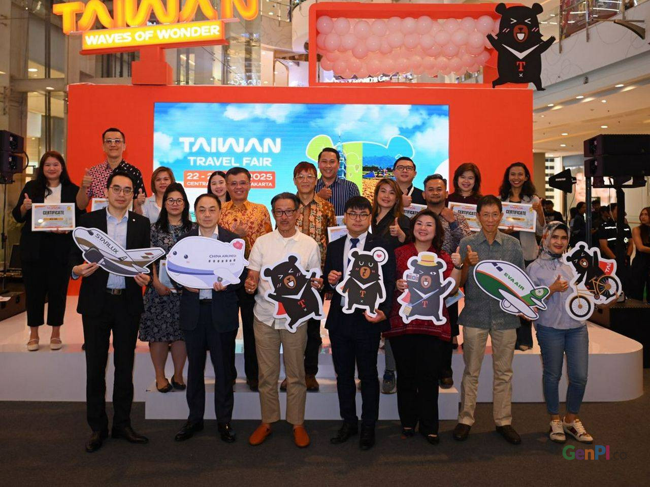 Taiwan Travel Fair 2025 Resmi Dibuka, Generasi Muda Indonesia Jadi Fokus Utama