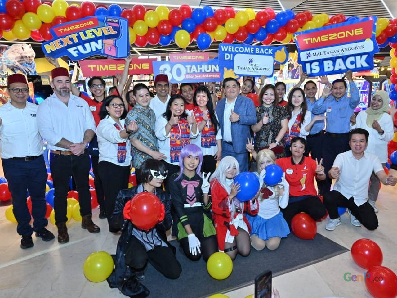 30 Tahun Menyebar Bahagia, Timezone Kembali ke Mal Taman Anggrek dengan Wajah Baru