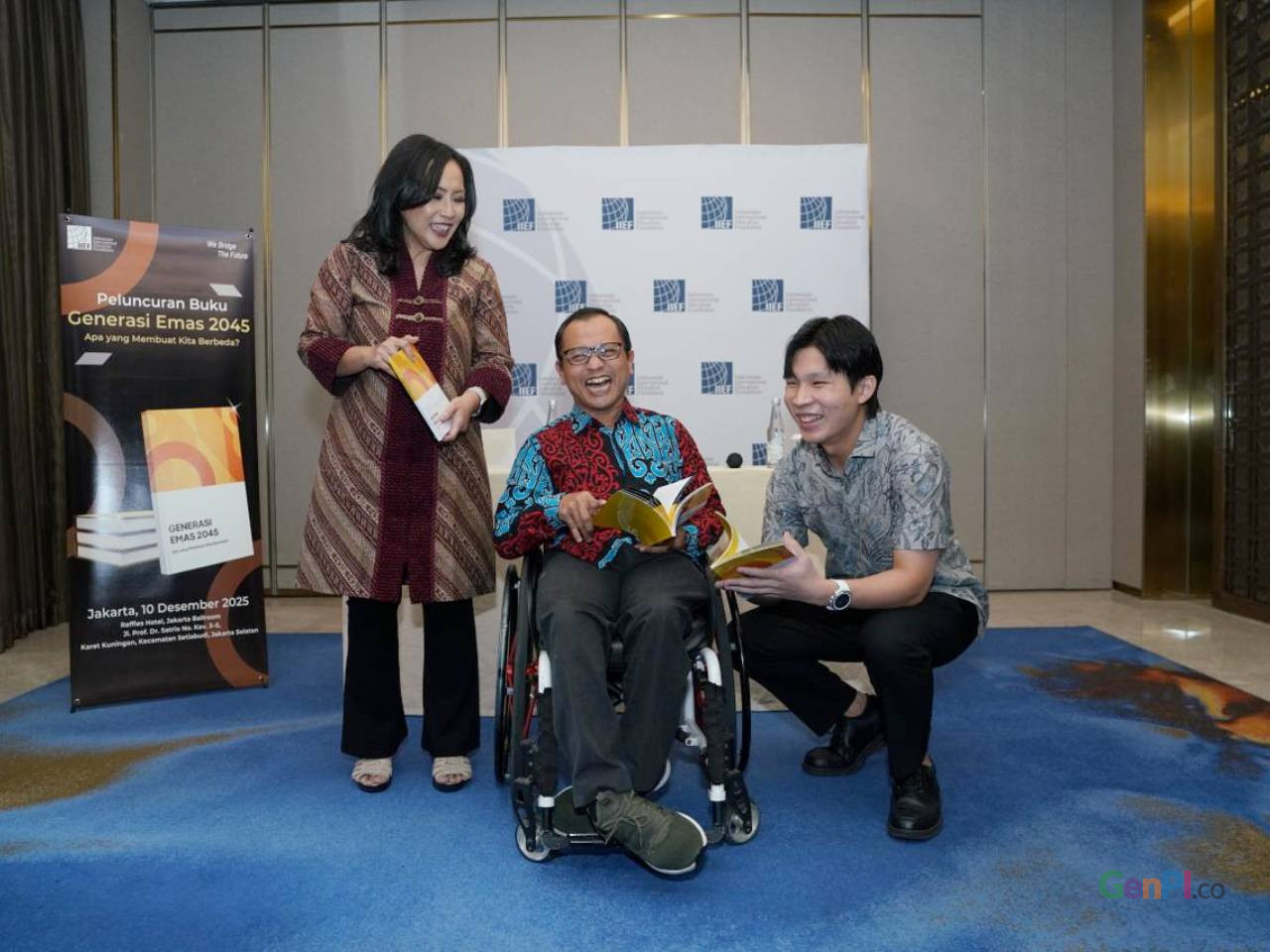 IIEF Rilis Buku Generasi Emas 2045, Sorot Masa Depan SDM Indonesia Pada Era AI