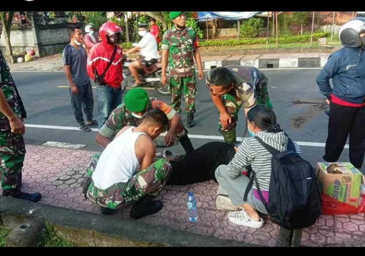 Viral Aksi Prajurit Tni Sobek Loreng Di Koramil Klungkung Bali Genpi