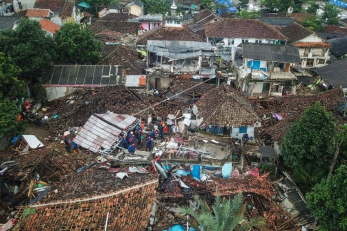 Update Gempa Cianjur Jumlah Meninggal Dunia Menjadi 321 Orang Genpi