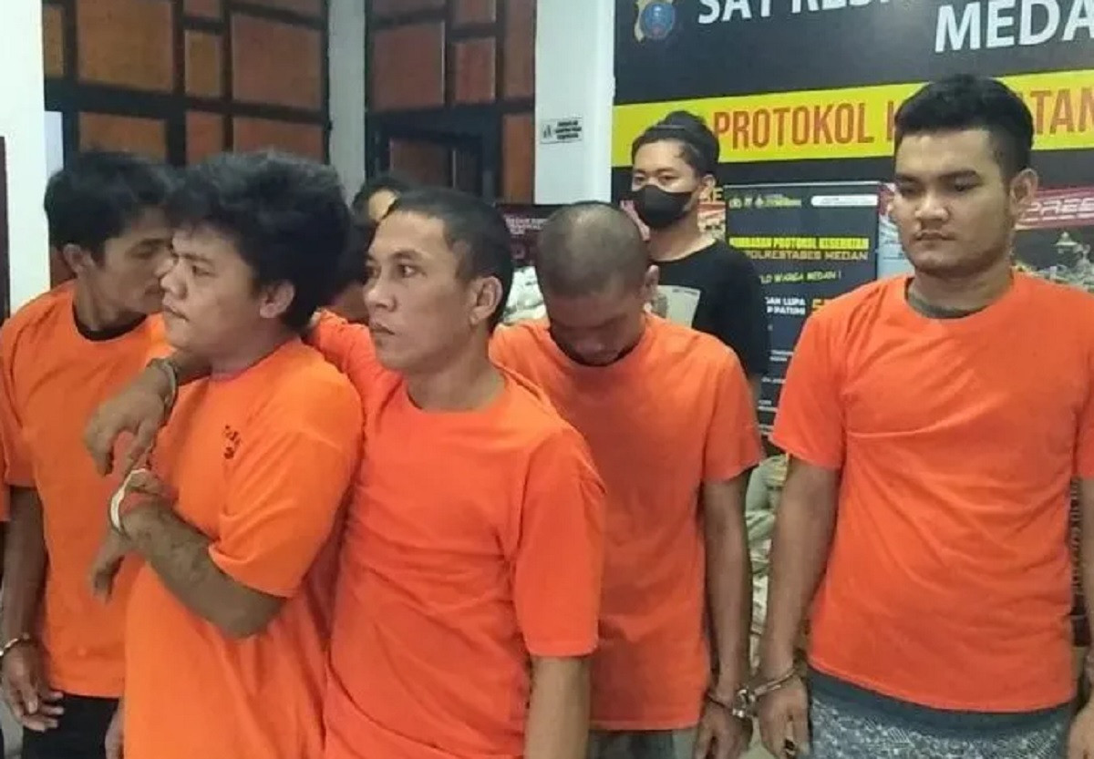 Polisi Medan Tangkap 107 Pelaku Kejahatan Sumut